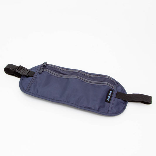 Ultra-flat waist pouch